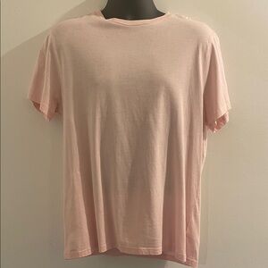 H&M Light Pink Short Sleeve Tee